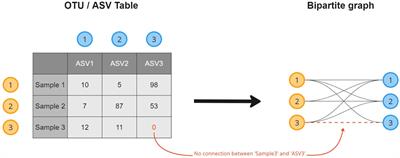 Snowflake: visualizing microbiome abundance tables as multivariate bipartite graphs